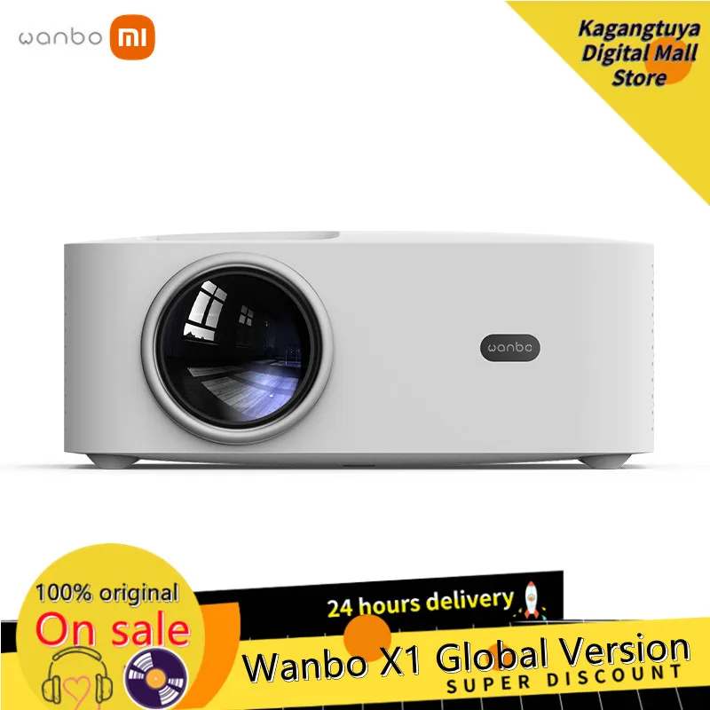 Проектор глобальная версия Wanbo X1 OSD, портативный проектор с коррекцией трапецеидальных искажений для домашнего офиса, беспроводной проекто...
Проектор глобальная версия Wanbo X1 OSD, портативный проектор с коррекцией трапецеидальных искажений для домашнего офиса, беспроводной проекто...