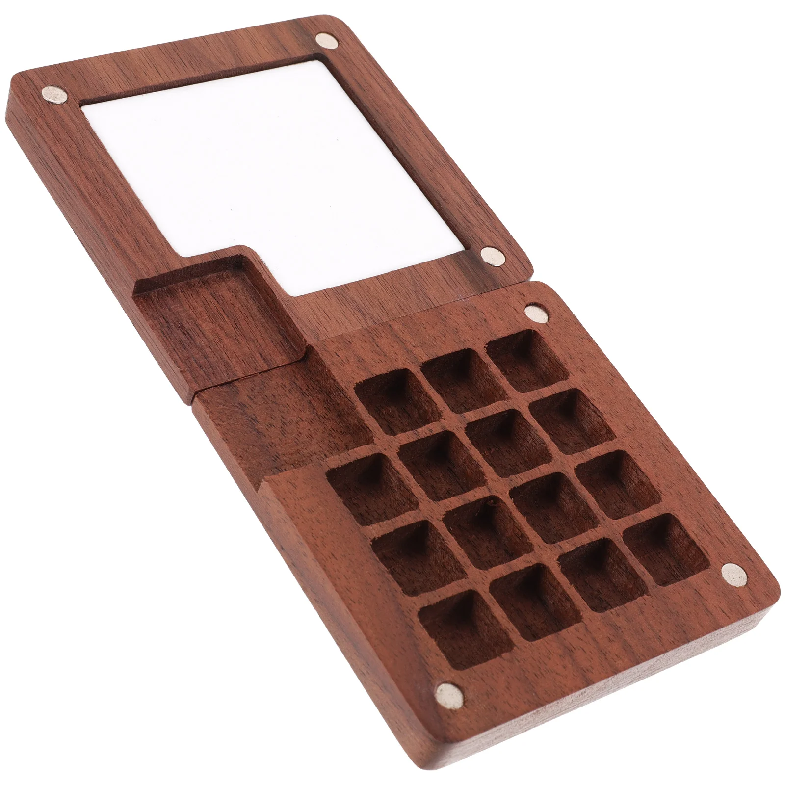 Wooden Palette Mixing Painting Tray Watercolor Pigment Case Kid Box Packing Palettes Lid Student
Wooden Palette Mixing Painting Tray Watercolor Pigment Case Kid Box Packing Palettes Lid Student