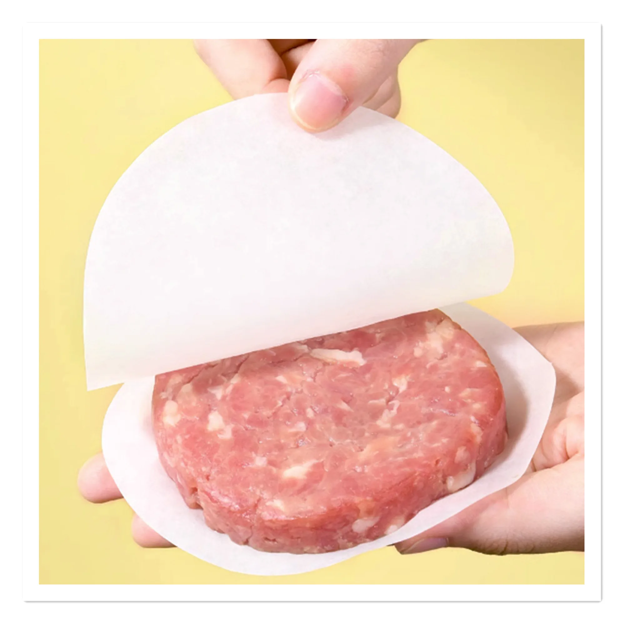 100pcs Food Mat Paper Hamburg Frozen Meat Cake Interlayer Paper Barbecue Oil Absorbing Paper Wrapped Food Mat Paper Wholesale
100pcs Food Mat Paper Hamburg Frozen Meat Cake Interlayer Paper Barbecue Oil Absorbing Paper Wrapped Food Mat Paper Wholesale