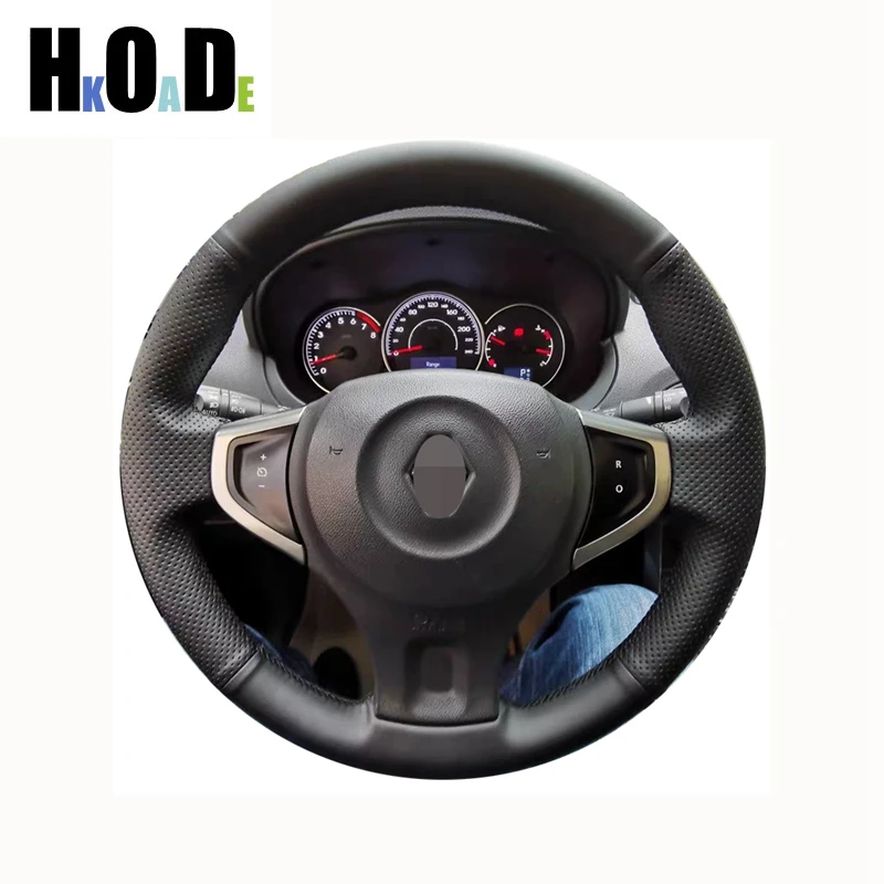 For Renault Koleos 2009-2014 Samsung QM5 Hand-Stitched Black Genuine Leather Car Steering Wheel Cover
For Renault Koleos 2009-2014 Samsung QM5 Hand-Stitched Black Genuine Leather Car Steering Wheel Cover