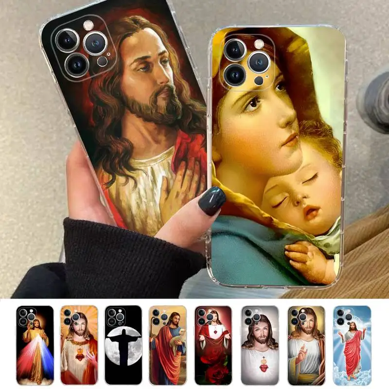 Jesus Christ God Bless You Phone Case For iPhone 8 7 6 6S Plus X SE 2020 XR XS 14 11 12 13 Mini Pro Max Mobile Case
Jesus Christ God Bless You Phone Case For iPhone 8 7 6 6S Plus X SE 2020 XR XS 14 11 12 13 Mini Pro Max Mobile Case