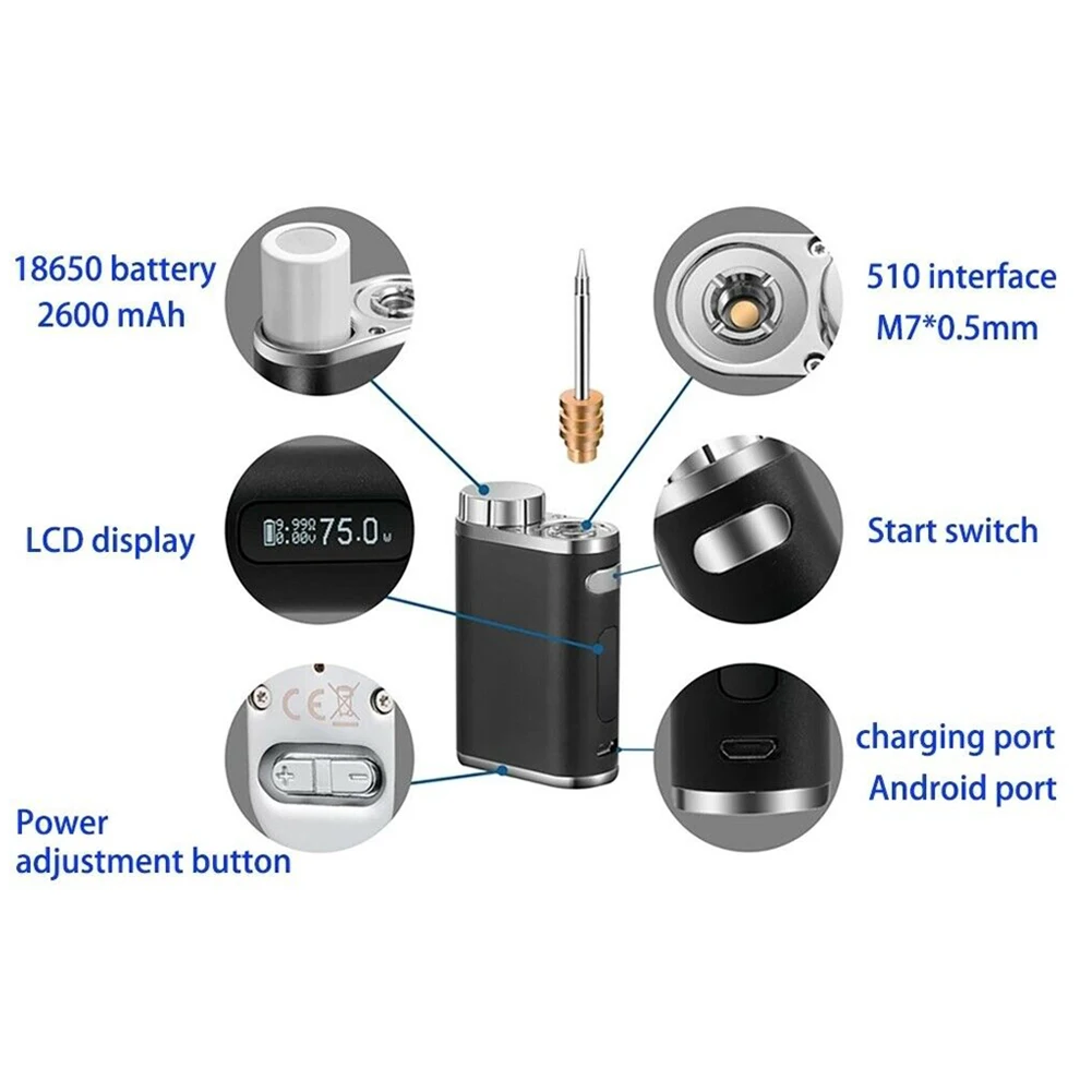 Repair Tools Soldering Iron Tip USB Wireless Soldering Welding Replacement Soldering Iron Tip 10g Welding Wire
Repair Tools Soldering Iron Tip USB Wireless Soldering Welding Replacement Soldering Iron Tip 10g Welding Wire