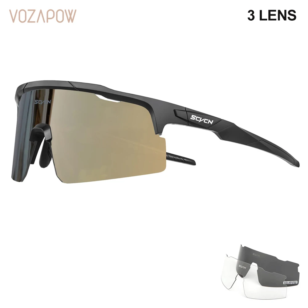 3 LENS Polarized Cycling Sunglasses Man Women Sport MTB Bike Bicycle Cycling Glasses Fishing Riding Eyewear Gafas Ciclismo 
3 LENS Polarized Cycling Sunglasses Man Women Sport MTB Bike Bicycle Cycling Glasses Fishing Riding Eyewear Gafas Ciclismo