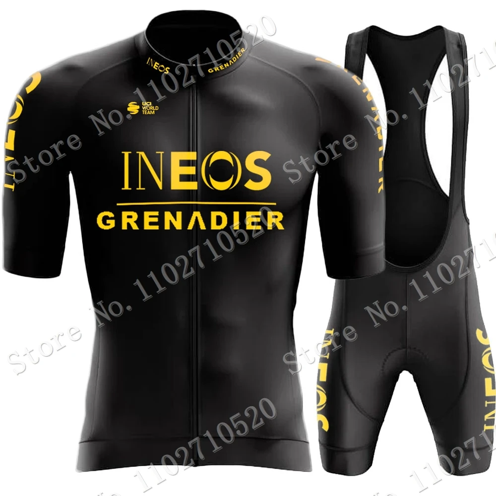 Комплект одежды для велоспорта Golden Ineos Grenadier 2023 Team из белого Джерси, мужские рубашки для дорожного велосипеда, костюм, велосипедные шорты с нагрудником, одежда для горного велосипеда
Комплект одежды для велоспорта Golden Ineos Grenadier 2023 Team из белого Джерси, мужские рубашки для дорожного велосипеда, костюм, велосипедные шорты с нагрудником, одежда для горного велосипеда