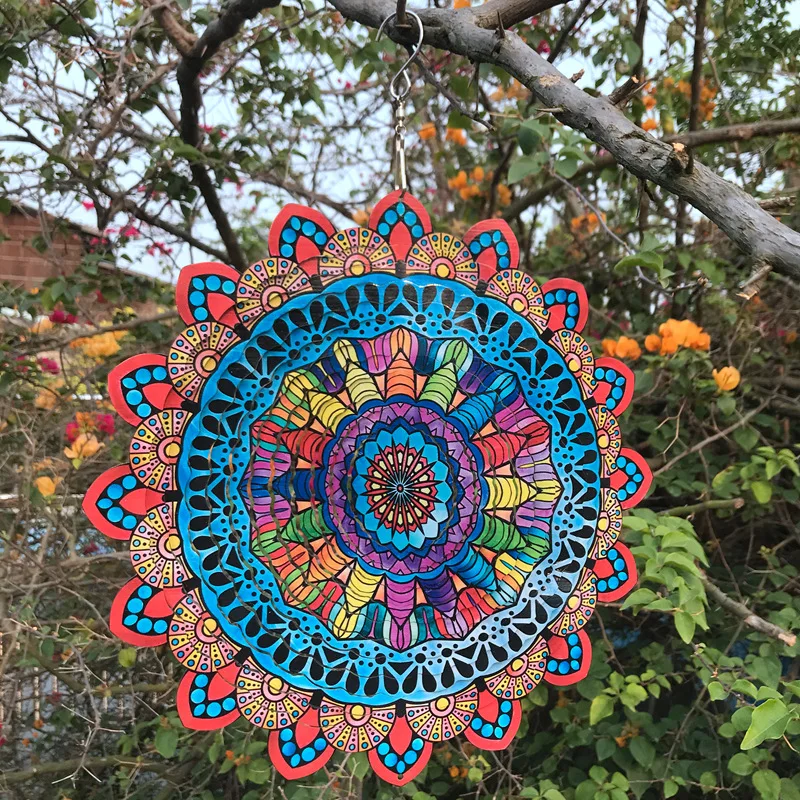 1pcs 3D 12 Inch Stereo Metal Wind Chime Rotating Wind Spinner Home Garden Balcony Yard Decoration
1pcs 3D 12 Inch Stereo Metal Wind Chime Rotating Wind Spinner Home Garden Balcony Yard Decoration