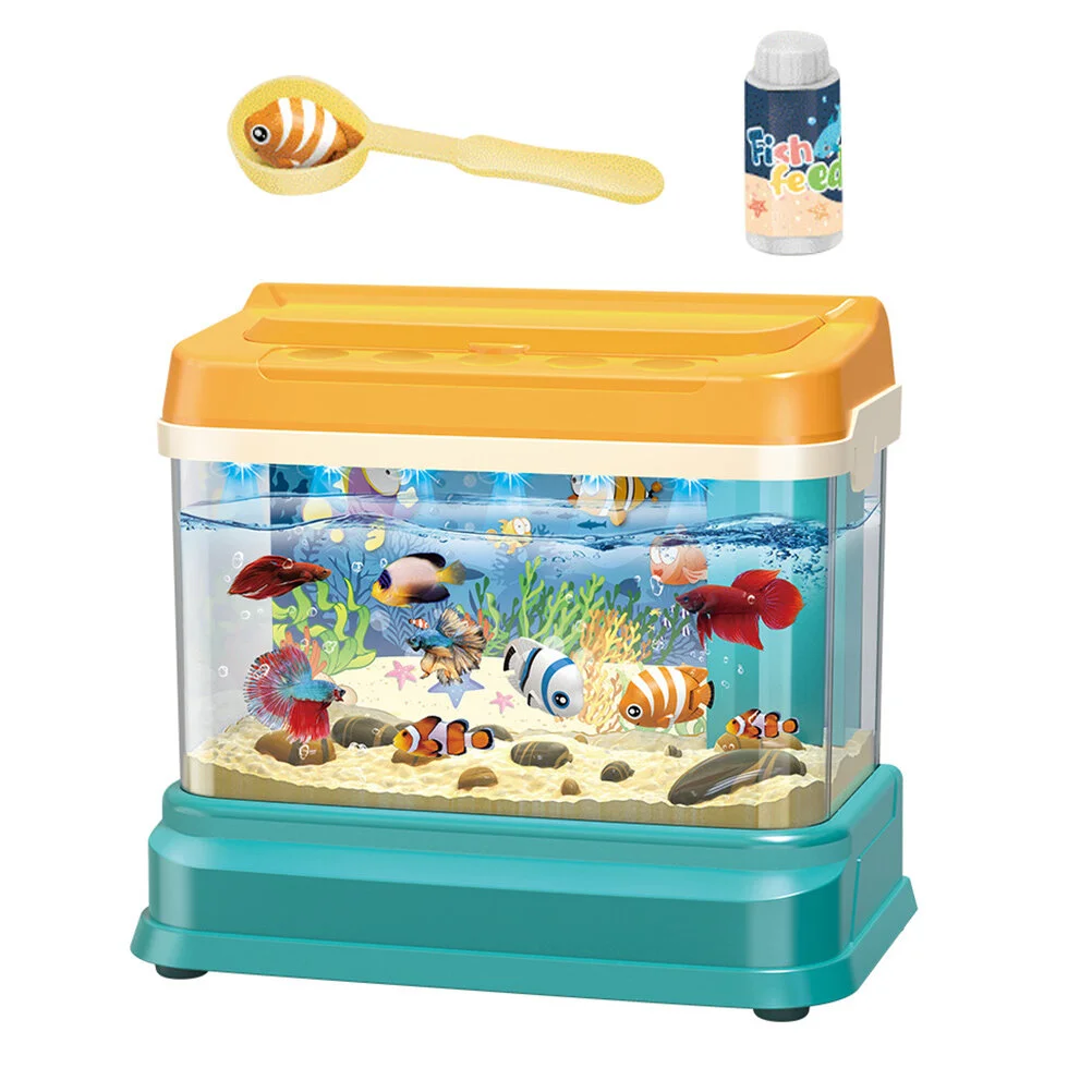 Artificial Fish Interaction Aquarium Toys Magnetic Fishing Simulation Tank Electric 
Artificial Fish Interaction Aquarium Toys Magnetic Fishing Simulation Tank Electric