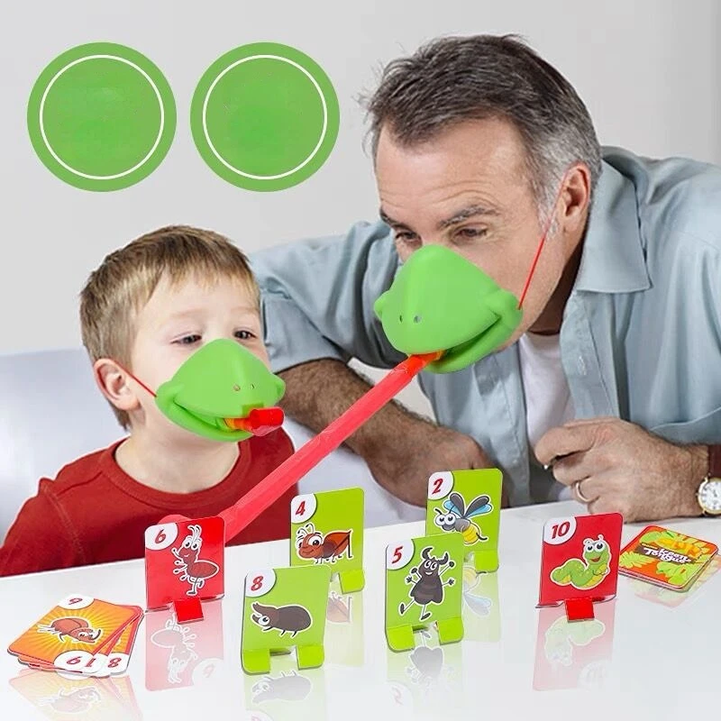 Children's Toys Frog Mouth Spitting Tongue Board Game Greedy Snake Anole Competitive Parent-child Interactive Desktop
Children's Toys Frog Mouth Spitting Tongue Board Game Greedy Snake Anole Competitive Parent-child Interactive Desktop