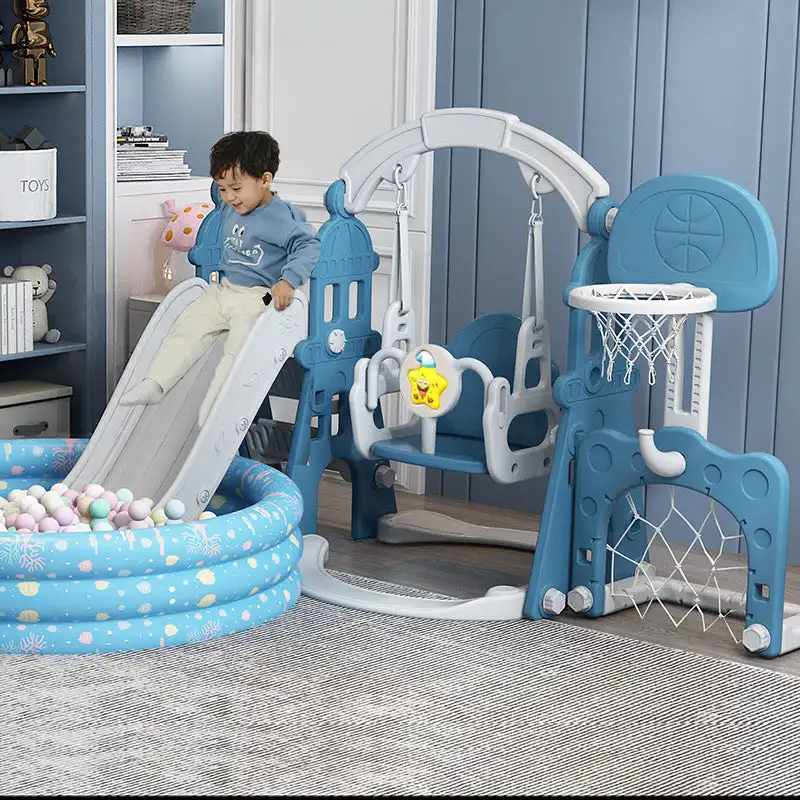 Children's Slide Slide Swing Four-in-one Combination Small Indoor Home Kindergarten Baby Children Playground Toys
Children's Slide Slide Swing Four-in-one Combination Small Indoor Home Kindergarten Baby Children Playground Toys
