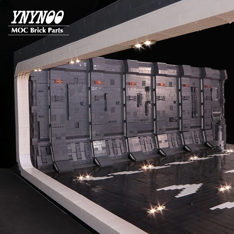 NEW Led Light MOC Hanger Docking Bay 327 Hanger for 05132 UCS Falcon Kraft Weckt Falcon Building Block Model Diy Brick Christmas 
NEW Led Light MOC Hanger Docking Bay 327 Hanger for 05132 UCS Falcon Kraft Weckt Falcon Building Block Model Diy Brick Christmas