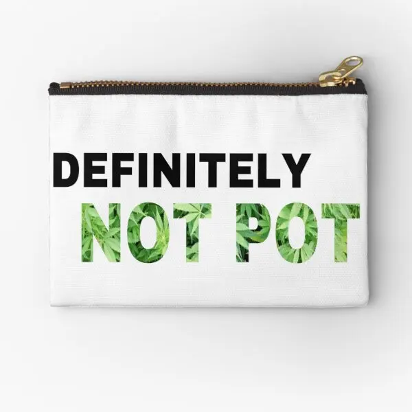 Definitely Not Pot Zipper Pouches Key Wallet Packaging Panties Socks Pocket Underwear Men Cosmetic Women Small Coin Money Bag
Definitely Not Pot Zipper Pouches Key Wallet Packaging Panties Socks Pocket Underwear Men Cosmetic Women Small Coin Money Bag