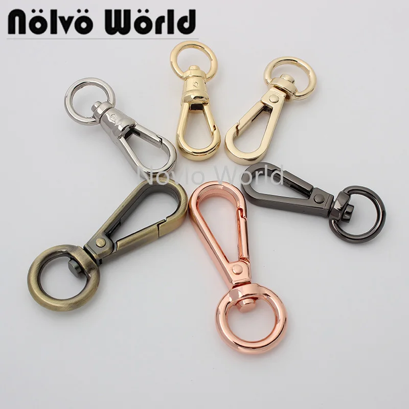 50pieces 3 size 6 colors 10 11 12mm rose gold metal polisheded large head snap hook clips for woman handbag purse accessories
50pieces 3 size 6 colors 10 11 12mm rose gold metal polisheded large head snap hook clips for woman handbag purse accessories