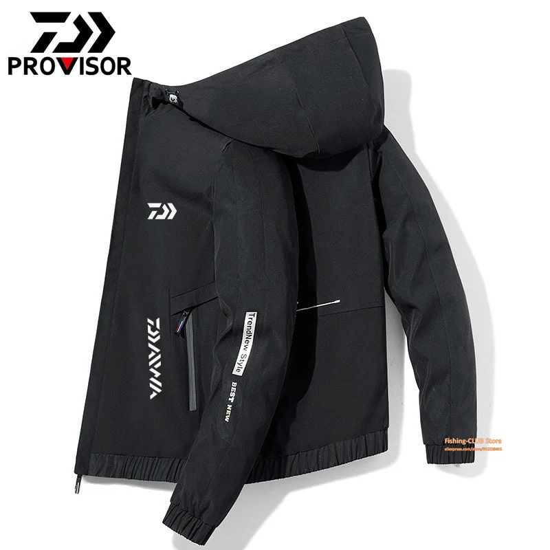 

2021 Daiwa Outdoor Running Camping Hiking Fishing Jacket Sun-Protect Ultralight Waterproof Windbreaker Autumn Fishing Clothes