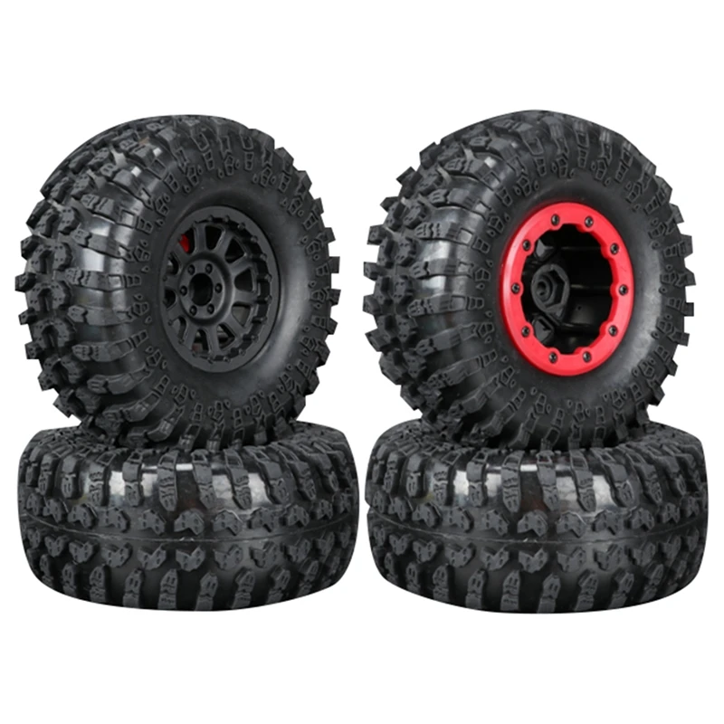 4Pcs 2.2Inch Beadlock Wheel Rim Tire For 1/10 RC Crawler Car Axial SCX10 Wraith RR10 Capra Traxxas TRX4
4Pcs 2.2Inch Beadlock Wheel Rim Tire For 1/10 RC Crawler Car Axial SCX10 Wraith RR10 Capra Traxxas TRX4