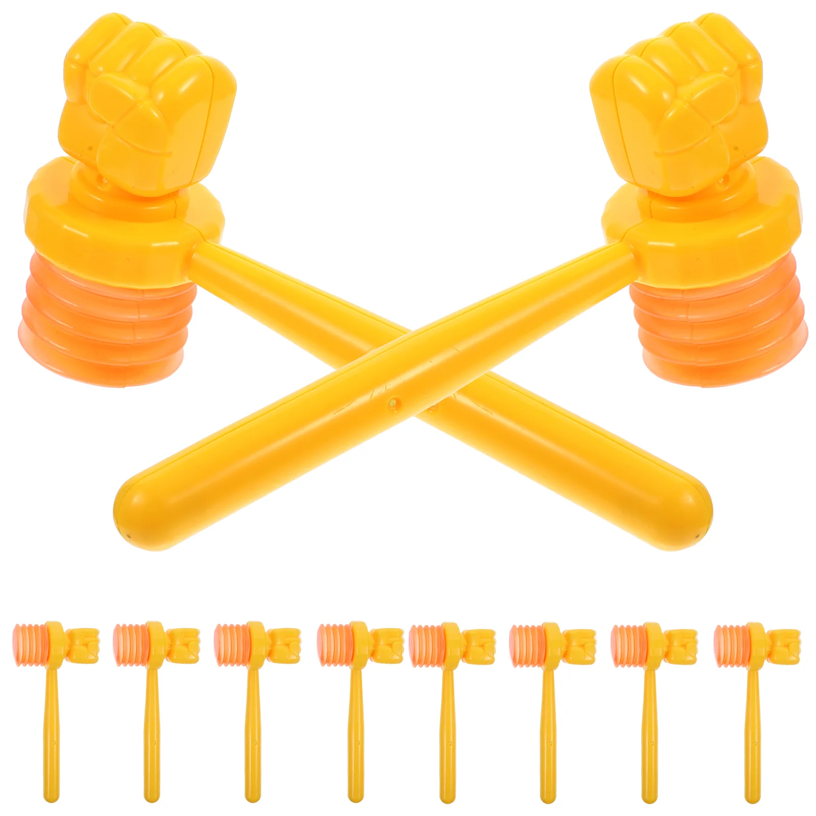 10 Pcs Metal Mini Hammer Toddler Toys Kids Squeaky Hammers Plastic Hammering Tools
10 Pcs Metal Mini Hammer Toddler Toys Kids Squeaky Hammers Plastic Hammering Tools