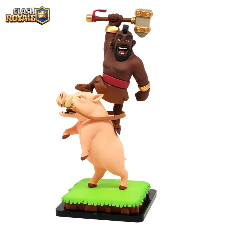 

15Cm Clash Royale Role Hog Rider Model Clash of Clans Pvc Periphery Ornaments Game Collection Model Toy Anime Figure Toys