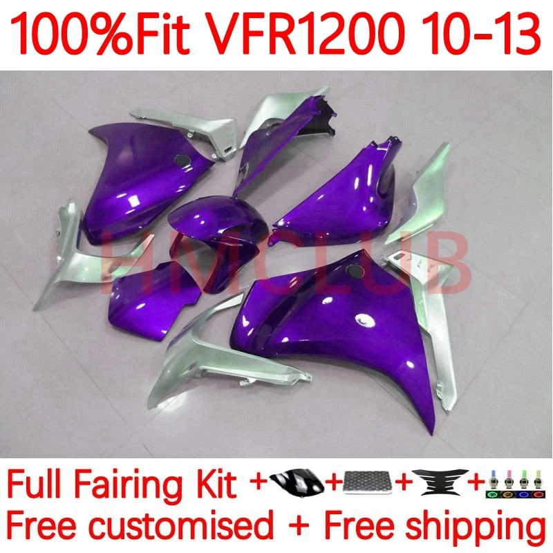 OEM Injection For HONDA VFR1200RR VFR-1200 purple glossy VFR 1200 RR 2010 2011 2012 2013 VFR1200 RR 10 11 12 13 Fairing 15No.5
OEM Injection For HONDA VFR1200RR VFR-1200 purple glossy VFR 1200 RR 2010 2011 2012 2013 VFR1200 RR 10 11 12 13 Fairing 15No.5