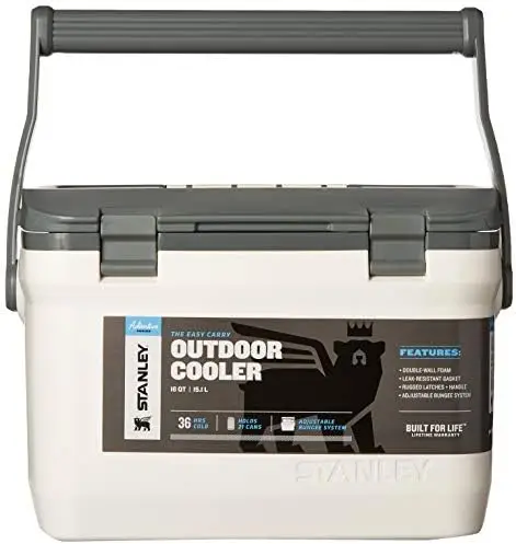 Leakproof Outdoor 7qt, 10qt, 16qt Cooler - Double Wall Foam Travel Insulated BPA Free Chest Cooler - Heavy Duty Camping Cooler w
Leakproof Outdoor 7qt, 10qt, 16qt Cooler - Double Wall Foam Travel Insulated BPA Free Chest Cooler - Heavy Duty Camping Cooler w
