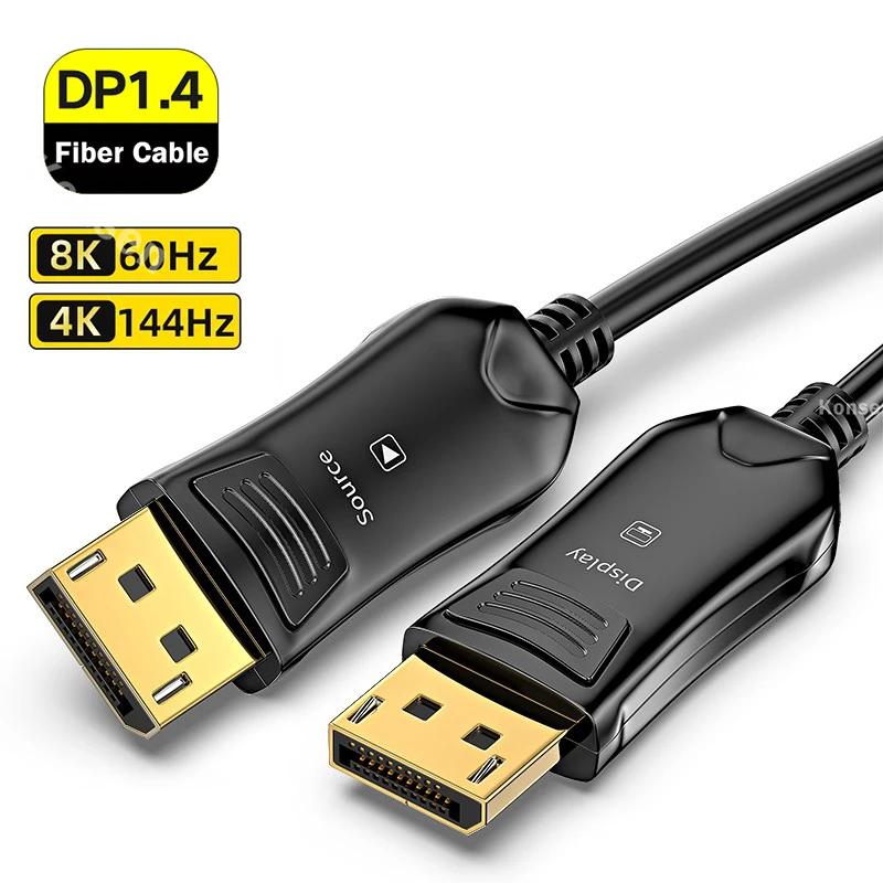 8K 60 Гц DP 1,4 волоконно-оптический кабель Displayport волоконно-оптический кабель HDR высокоскоростной 32,4 Гбит/с 4K @ 144 Гц тонкий гибкий кабель DP к DP
8K 60 Гц DP 1,4 волоконно-оптический кабель Displayport волоконно-оптический кабель HDR высокоскоростной 32,4 Гбит/с 4K @ 144 Гц тонкий гибкий кабель DP к DP