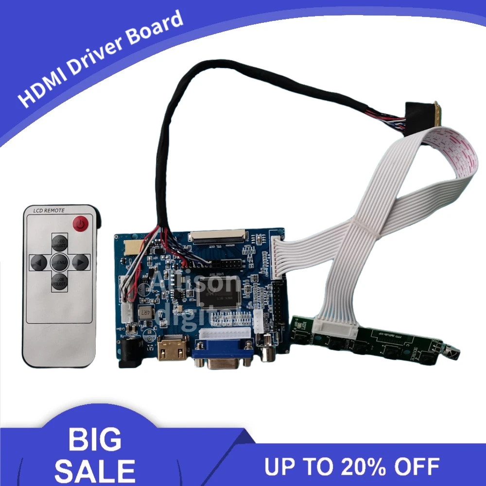 Новый комплект контроллера HDMI для B156HW01 V.5 V5, контроллер для ЖК-экрана, драйвер платы контроллера
Новый комплект контроллера HDMI для B156HW01 V.5 V5, контроллер для ЖК-экрана, драйвер платы контроллера
