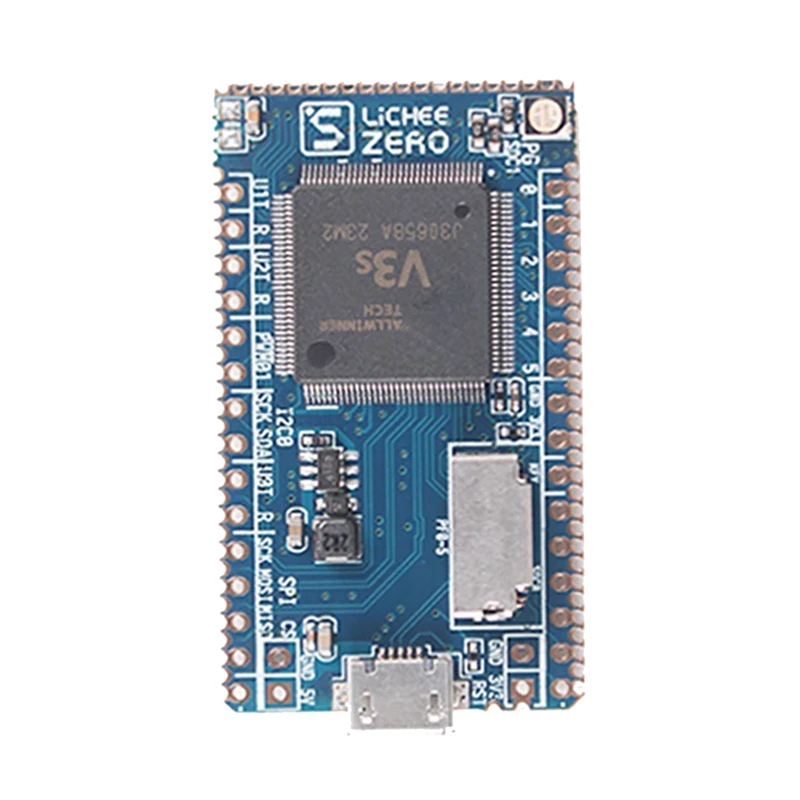 For Lichee Zero V3S Development Board ARM Cortex-A7 1.2Ghz 64M DDR2 Core Board Supports Linux RT-Thread RTOS Android OS
For Lichee Zero V3S Development Board ARM Cortex-A7 1.2Ghz 64M DDR2 Core Board Supports Linux RT-Thread RTOS Android OS