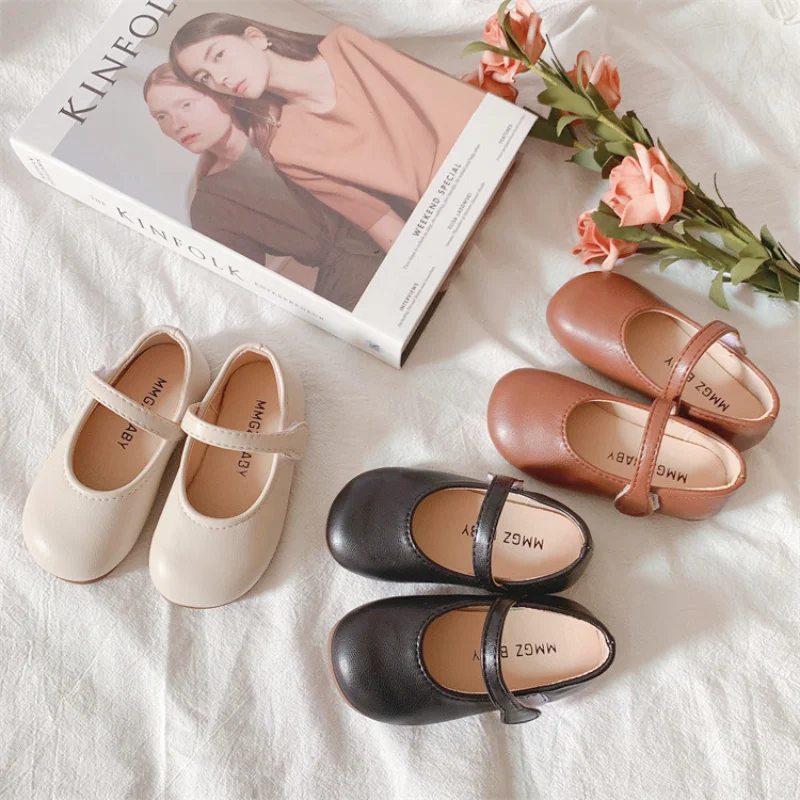 Toddler Girls Leather Shoes 2022 Spring New Korean Girls' Princess Shoes Soft Soled Simple Baby Shoes Fashion Dance Party Shoe
Toddler Girls Leather Shoes 2022 Spring New Korean Girls' Princess Shoes Soft Soled Simple Baby Shoes Fashion Dance Party Shoe