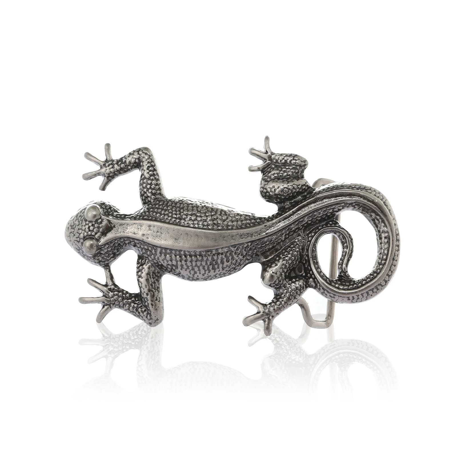 Western cowboy zinc alloy gecko men's belt buckle with genuine leather belt simple and versatile men's belt buckle
Western cowboy zinc alloy gecko men's belt buckle with genuine leather belt simple and versatile men's belt buckle