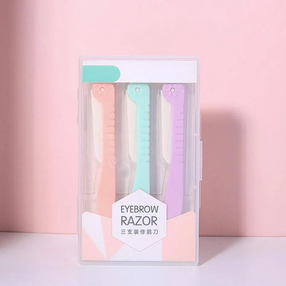 Girlfriend Gift Lightweight Foldable Stainless Steel Eyebrow-Razor for Women
Girlfriend Gift Lightweight Foldable Stainless Steel Eyebrow-Razor for Women