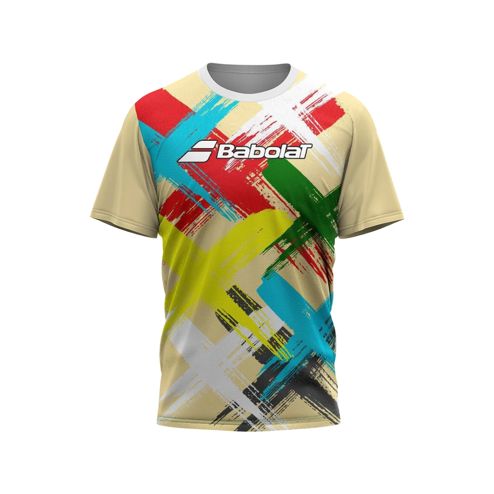 Boutique Patchwork Printed Babolat Tennis T-Shirt Men's Fitness Short Sleeve Men's Badminton Sportswear Breathable Golf Wear
Boutique Patchwork Printed Babolat Tennis T-Shirt Men's Fitness Short Sleeve Men's Badminton Sportswear Breathable Golf Wear