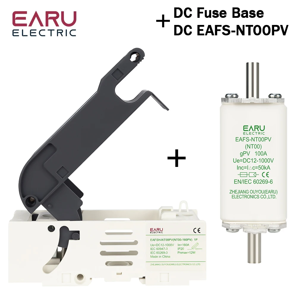 Предохранитель-разъединитель EARUELECTRIC 100A 160A NT00 
Предохранитель-разъединитель EARUELECTRIC 100A 160A NT00