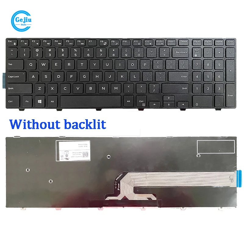 New Original Laptop Keyboard For DELL 15 5557 5555 7748 3548 3568 3543 17 5478
New Original Laptop Keyboard For DELL 15 5557 5555 7748 3548 3568 3543 17 5478