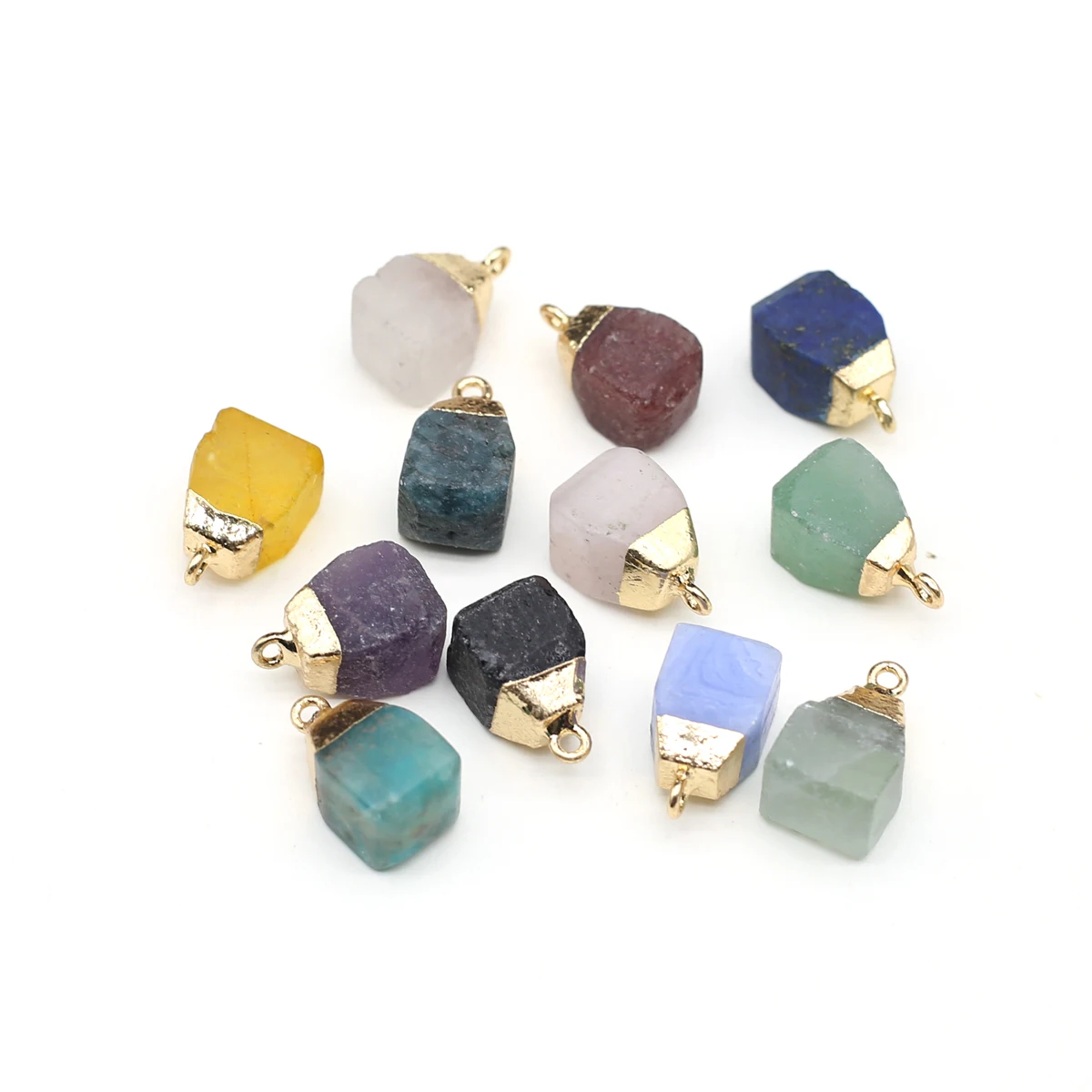 Natural Stone Rose Quartz Irregular Gemstone Pendant Charms for Jewelry Making Diy Bracelet Necklace Earrings Accessories
Natural Stone Rose Quartz Irregular Gemstone Pendant Charms for Jewelry Making Diy Bracelet Necklace Earrings Accessories