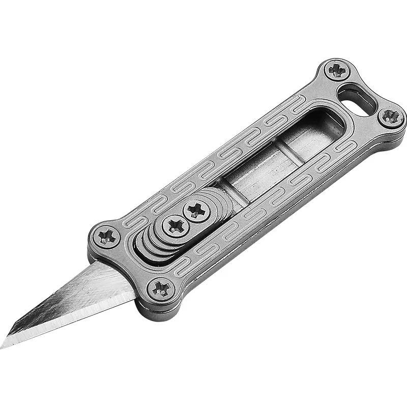 Multitool Titanium Alloy Mini Portable Pocket Knife EDC Outdoor Tool Survival Self Defense Camping Self Defense Navaja
Multitool Titanium Alloy Mini Portable Pocket Knife EDC Outdoor Tool Survival Self Defense Camping Self Defense Navaja