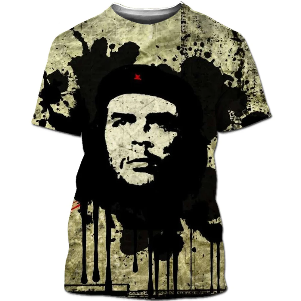 Футболка Che Guevara мужская с 3D-принтом кубинского революционного лидера мира, знаменитостей, свободного истребителя, уличная одежда, забавная футболка, топы
Футболка Che Guevara мужская с 3D-принтом кубинского революционного лидера мира, знаменитостей, свободного истребителя, уличная одежда, забавная футболка, топы