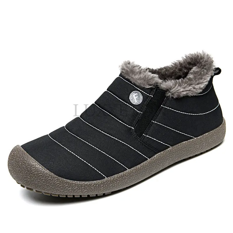 Winter Men Snow Boots Long Plush Big Size Outdoor Men Ankle Boots Waterproof Anti-snow Warm Fur Mens Sneakers Casual Shoes
Winter Men Snow Boots Long Plush Big Size Outdoor Men Ankle Boots Waterproof Anti-snow Warm Fur Mens Sneakers Casual Shoes