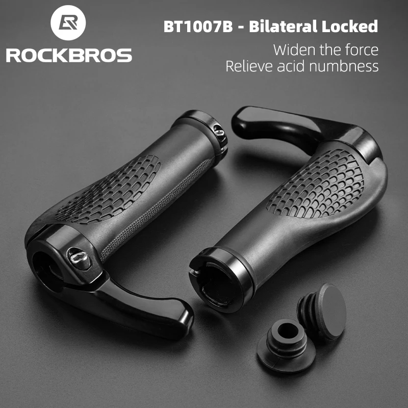 ROCKBROS MTB Bicycle Grips Horns Shofar Vice Handlebar Grips Cycling Shockproof Dust-proof Bike Grips Rubber Bilateral Locked
ROCKBROS MTB Bicycle Grips Horns Shofar Vice Handlebar Grips Cycling Shockproof Dust-proof Bike Grips Rubber Bilateral Locked