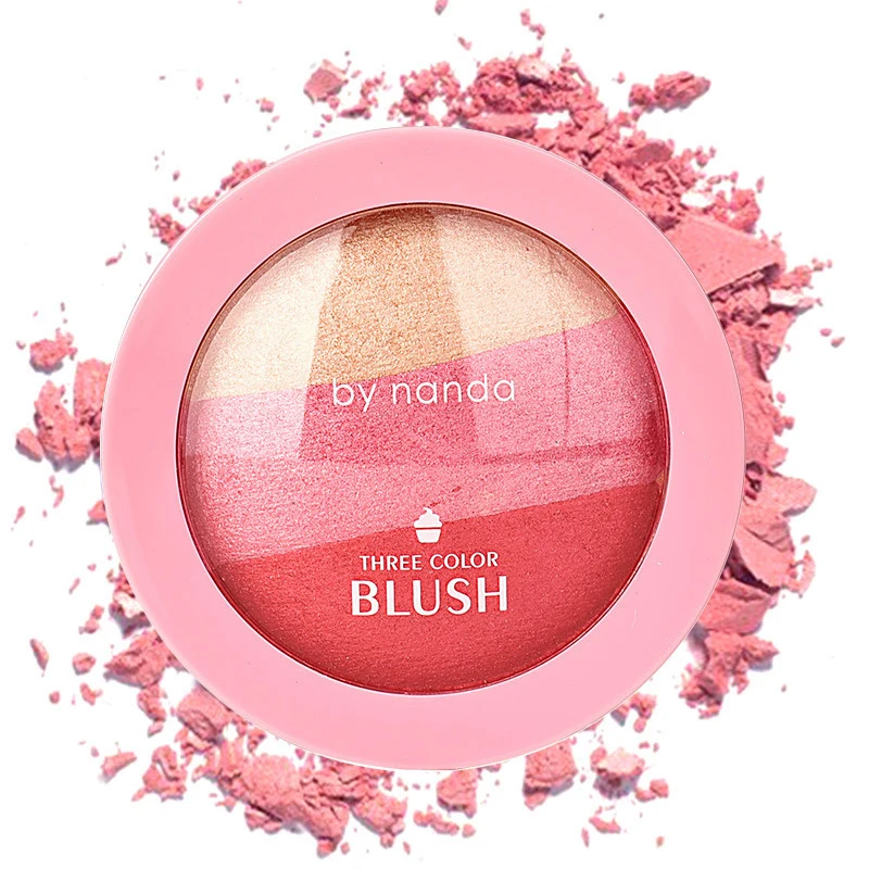3 Colors Face Blush Palette Makeup Baking Powder Blush Ice Cream Scheming Blush Plate flour blush shaker Cosmes Face Makeup
3 Colors Face Blush Palette Makeup Baking Powder Blush Ice Cream Scheming Blush Plate flour blush shaker Cosmes Face Makeup