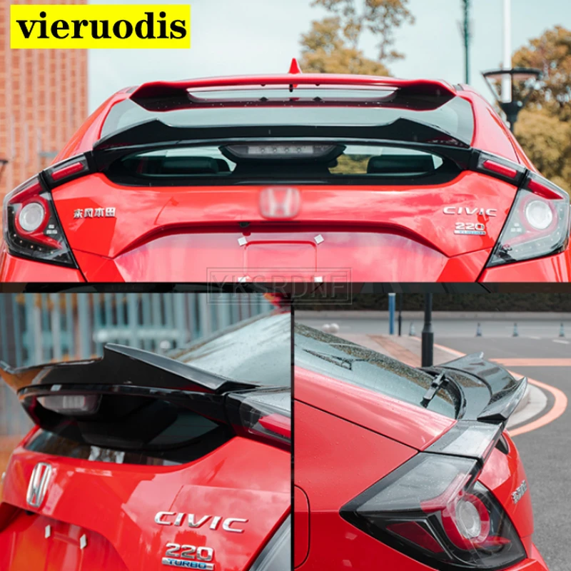 Задний спойлер для багажника, крыло для багажника Honda Для Civic X, 10-го хэтчбека 2016, 2017, 2018, 2019, глянцевое черное/углеродное волокно ABS
Задний спойлер для багажника, крыло для багажника Honda Для Civic X, 10-го хэтчбека 2016, 2017, 2018, 2019, глянцевое черное/углеродное волокно ABS