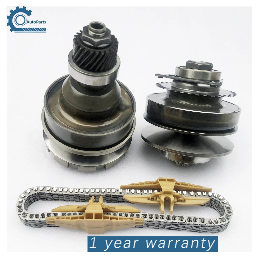 JF018E JF018 CVT Auto Transmission Pulley Chain Set For Nissan Pressure Cylinder Sprocket Assembly
JF018E JF018 CVT Auto Transmission Pulley Chain Set For Nissan Pressure Cylinder Sprocket Assembly