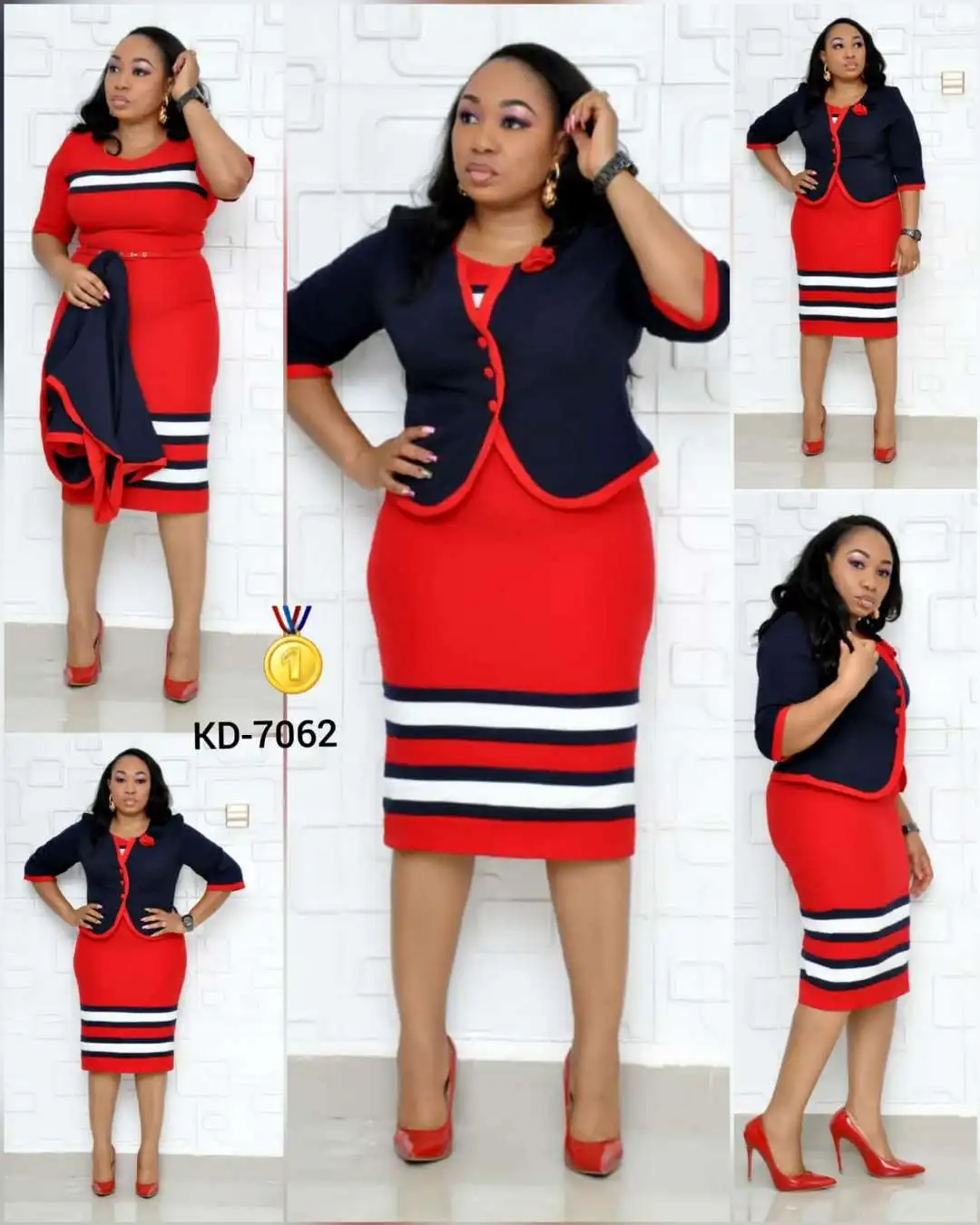 2022 New Styles Africa Women Clothes Plus Size Official Ladies 6XL Top and Dress 2 Piece Sets Suits
2022 New Styles Africa Women Clothes Plus Size Official Ladies 6XL Top and Dress 2 Piece Sets Suits