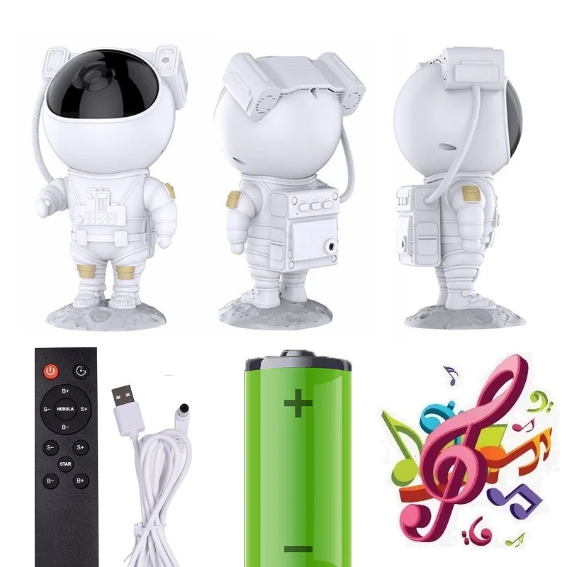 2022 Galaxy Star Projector LED Astronaut Night Light Starry Sky Astronaut LED Lamp Home Bedroom Christmas Gift USB Nebula Lamp
2022 Galaxy Star Projector LED Astronaut Night Light Starry Sky Astronaut LED Lamp Home Bedroom Christmas Gift USB Nebula Lamp