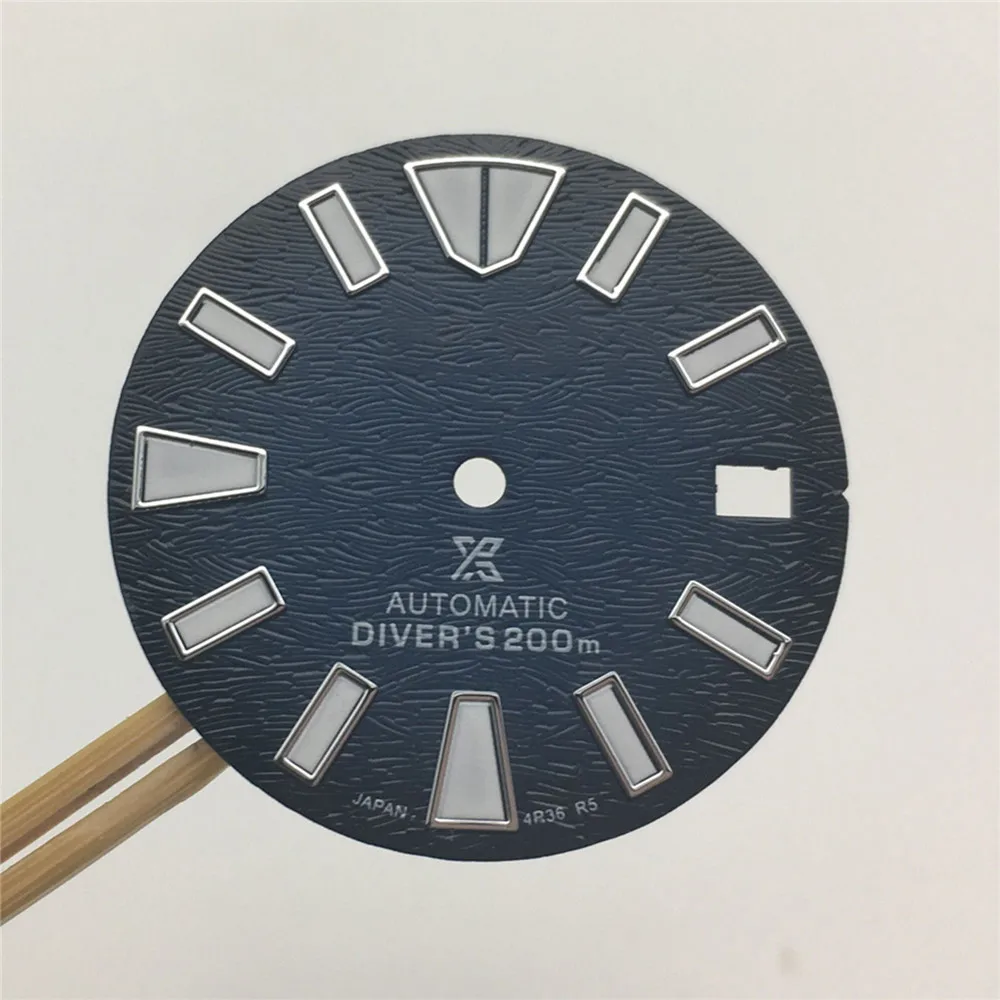 Upgrade Part 28.5MM Black Watch Dial Replacement Modified Green Luminous Dial for NH35A Watch Movement DIY
Upgrade Part 28.5MM Black Watch Dial Replacement Modified Green Luminous Dial for NH35A Watch Movement DIY