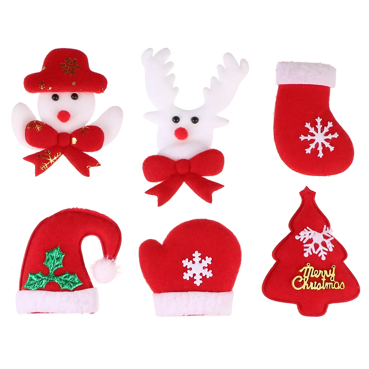 24pcs Christmas Crafts Christmas Felt Felt Applique Ornament Wool Felting Starter Xmas DIY Material
24pcs Christmas Crafts Christmas Felt Felt Applique Ornament Wool Felting Starter Xmas DIY Material