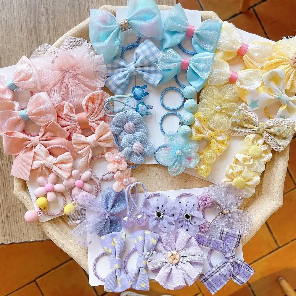 10-Piece/Set Little Girl Elastic Cute Good Flower Head Rope Mesh Bow Baby Hair Ring Rubber Band
10-Piece/Set Little Girl Elastic Cute Good Flower Head Rope Mesh Bow Baby Hair Ring Rubber Band