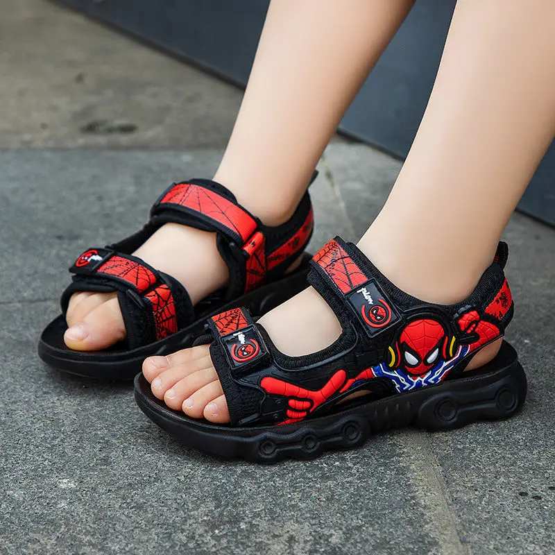 Disney Summer Boys' Casual Shoes Sandals Breathable Peep Open Toe Non slip Children's Beach Red Blue Yellow Shoes Size 26-37
Disney Summer Boys' Casual Shoes Sandals Breathable Peep Open Toe Non slip Children's Beach Red Blue Yellow Shoes Size 26-37