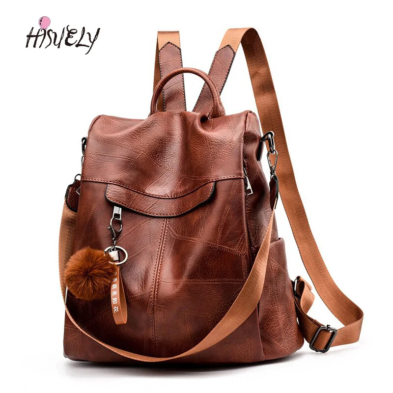 Women Backpack School Bags for Teenage Girls Vintage Leather Shoulder Anti Theft Backpack Mochila Mujer Back Pack Lady BAG19158
Women Backpack School Bags for Teenage Girls Vintage Leather Shoulder Anti Theft Backpack Mochila Mujer Back Pack Lady BAG19158