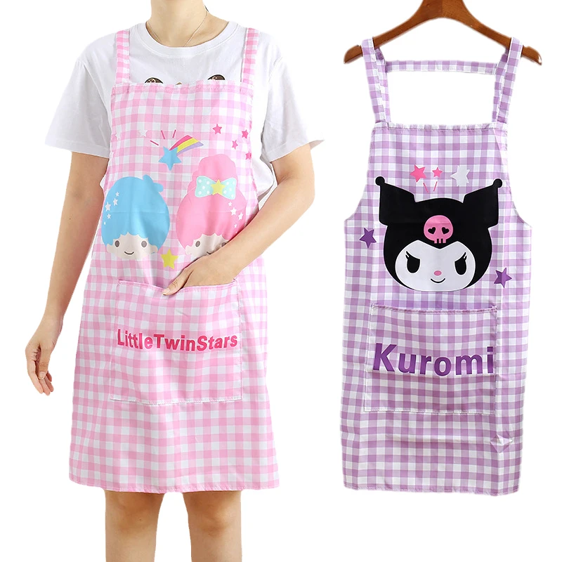 Кавайный Sanrios Cinnamonroll Kuromi My Melody мультяшный кухонный фартук для ресторана с карманом маслостойкий водонепроницаемый
Кавайный Sanrios Cinnamonroll Kuromi My Melody мультяшный кухонный фартук для ресторана с карманом маслостойкий водонепроницаемый
