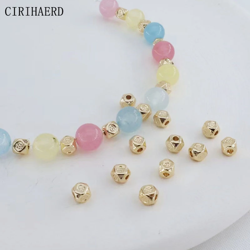Jewelery Beads To Make Bracelets 14K/18K Gold Plated Metal Special Bead For Jewelry Making Spacer Beads Diy Accessories Findings
Jewelery Beads To Make Bracelets 14K/18K Gold Plated Metal Special Bead For Jewelry Making Spacer Beads Diy Accessories Findings