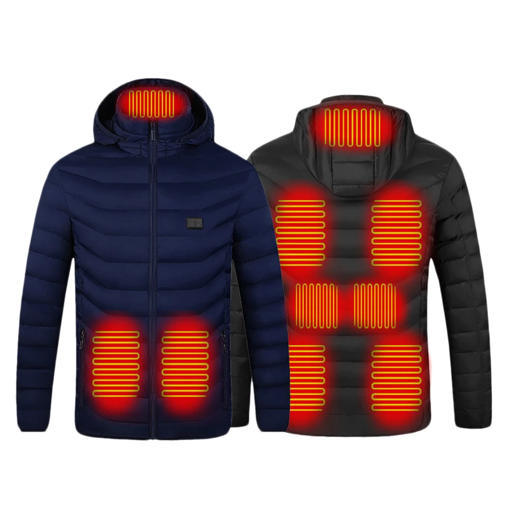 NEWest 9 Areas Heated Jacket Men's Women's Intelligent USB Electric Hooded Jacket Coat Winter Outdoor Heater Thermal Clothing
NEWest 9 Areas Heated Jacket Men's Women's Intelligent USB Electric Hooded Jacket Coat Winter Outdoor Heater Thermal Clothing
