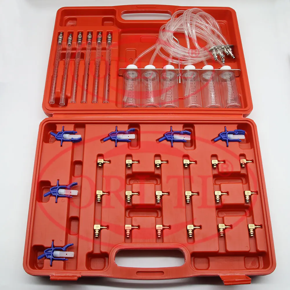Diesel Injector Flow Meter Test Kit, CR Adaptor Fuel Tester Set E1024119 Injector Return Flow Diagnostic Measurement Tool
Diesel Injector Flow Meter Test Kit, CR Adaptor Fuel Tester Set E1024119 Injector Return Flow Diagnostic Measurement Tool