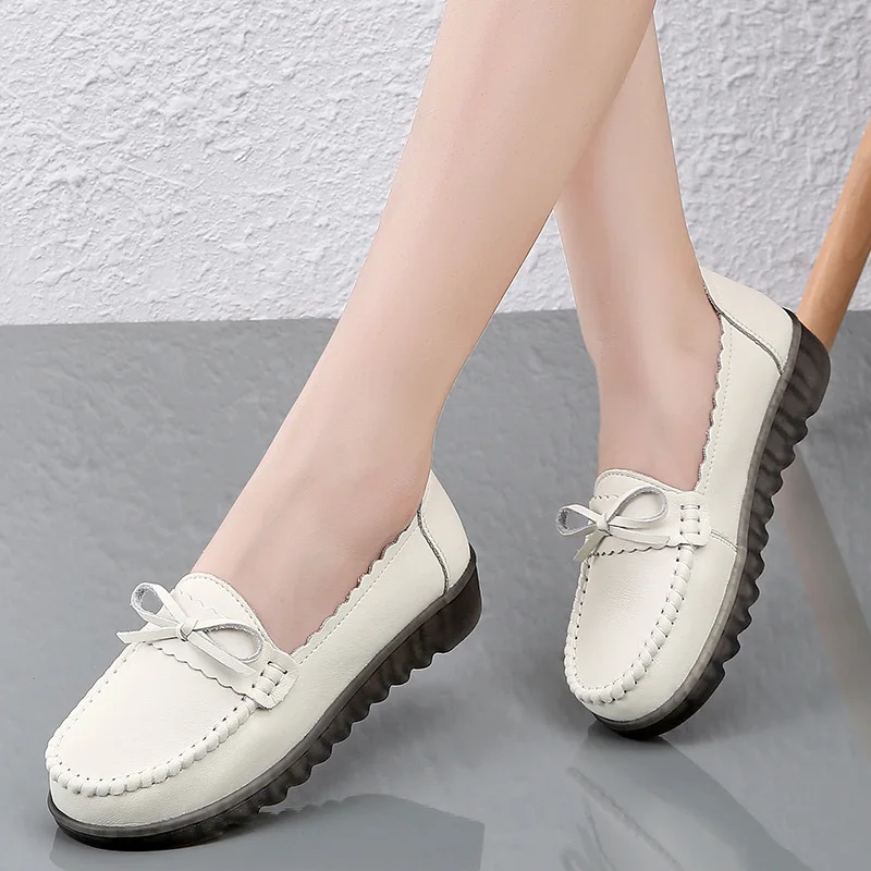 Shoes Woman Genuine Leather Women Shoes Flats Colors Footwear Loafers Slip on Women's Flat Shoes Moccasins
Shoes Woman Genuine Leather Women Shoes Flats Colors Footwear Loafers Slip on Women's Flat Shoes Moccasins